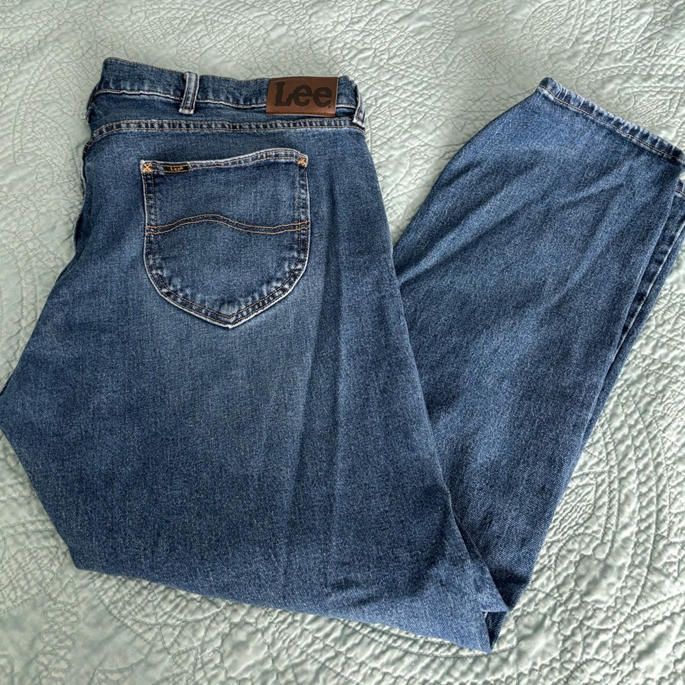 Men’s Lee slim Fit Straight Leg Blue Jeans